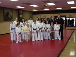 Class Shot - Hillcrest Dojo Testing March 2009